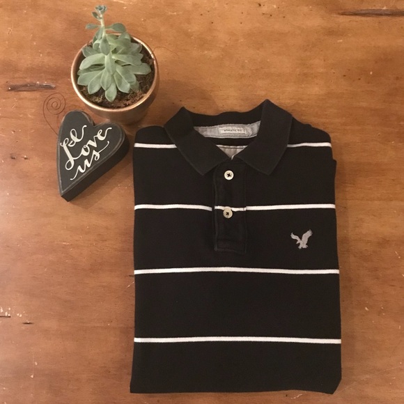 American Eagle Outfitters Other - SOLD: Men’s Striped Polo Shirt